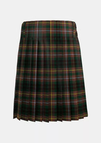 Traditional_Buchanan_Hunting_Modern_Tartan_kilt_back_image_with_pleated_design_and_adjustable_buckles_for_men