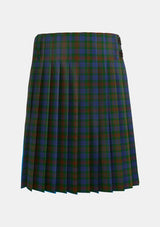 Traditional_Buchanan_Hunting_Official_Tartan_604_kilt_back_image_with_pleated_design_and_adjustable_buckles_for_men