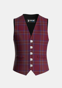 Traditional_Burnett_of_Leys_Hunting_Tartan_1657_Waistcoat_front_image