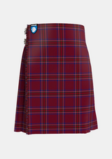 Traditional_Burnett_of_Leys_Hunting_Tartan_1657_kilt_front_image_with_pleated_design_and_adjustable_buckles_for_men