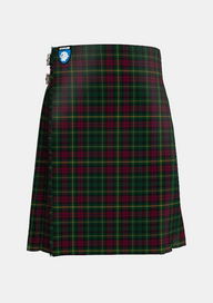 Traditional_Burns_Heritage_Tartan_kilt_4515_front_image_with_pleated_design_and_adjustable_buckles_for_men
