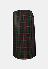 Traditional_Burns_Heritage_Tartan_kilt_4515_left_image_with_pleated_design_and_adjustable_buckles_for_men