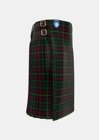 Traditional_Burns_Heritage_Tartan_kilt_4515_right_image_with_pleated_design_and_adjustable_buckles_for_men