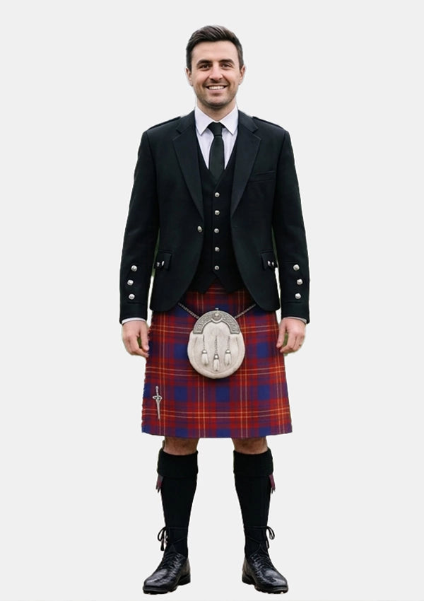 Traditional_Butler_tartan_4058_Kilt_and_Argyle_Jacket_Kilt_Outfits_front_image