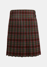 Traditional_Caithness_Tartan_kilt_2466_back_image_with_pleated_design_and_adjustable_buckles_for_men