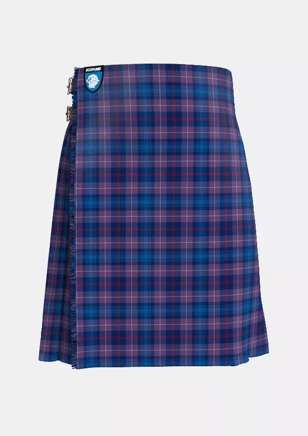 Traditional_Caledonian_Club_Tartan_10687_kilt_front_image_with_pleated_design_and_adjustable_buckles_for_men