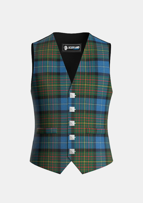 Traditional_California_Tartan_Waistcoat_front_image