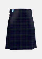 Traditional_Callaghan_Tartan_kilt_7299_front_image_with_pleated_design_and_adjustable_buckles_for_men