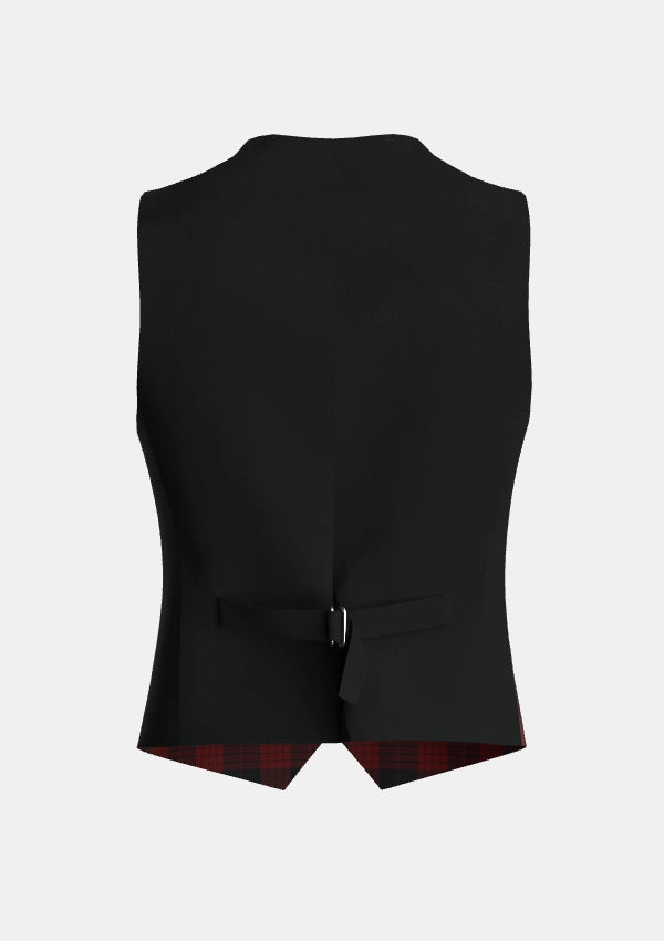 Traditional_Cameron_Black_Red_Tartan_1186_Waistcoat_back_image