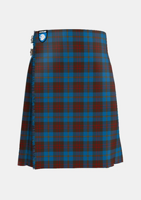 Traditional_Cameron_Hunting_Tartan_kilt_1745_front_image_with_pleated_design_and_adjustable_buckles_for_men