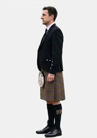 Traditional_Cameron_Of_Lochiel_Hunting_Tartan_Kilt_and_Argyle_Jacket_Kilt_Outfits_left_image