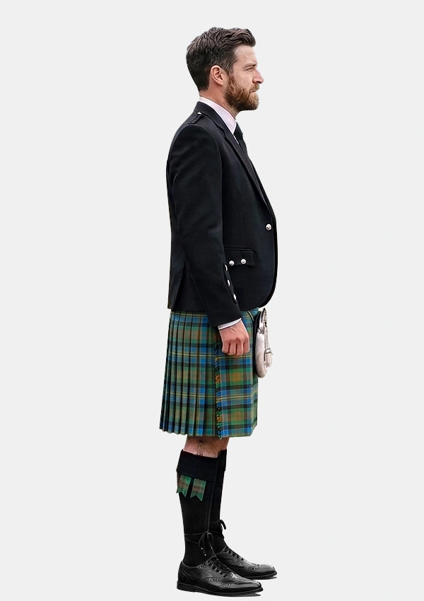 Traditional_Cameron_of_Erracht_Ancient_Tartan_Kilt_and_Argyle_Jacket_Kilt_Outfits_right_image