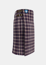 Traditional_Cameron_of_Erracht_Dress_Tartan_1871_kilt_right_image_with_pleated_design_and_adjustable_buckles_for_men