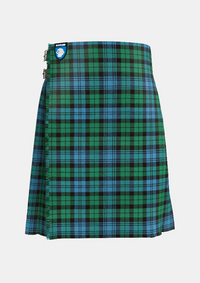 Traditional_Campbell_Ancient_Tartan_kilt_front_image_with_pleated_design_and_adjustable_buckles_for_men