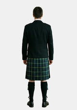 Traditional_Campbell_of_Argyll_Modern_Tartan_Kilt_and_Argyle_Jacket_Kilt_Outfits_back_image