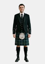 Traditional_Campbell_of_Argyll_Modern_Tartan_Kilt_and_Argyle_Jacket_Kilt_Outfits_front_image