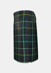 Traditional_Campbell_of_Argyll_Modern_Tartan_kilt_left_image_with_pleated_design_and_adjustable_buckles_for_men