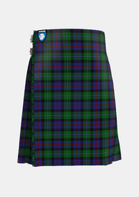 Traditional_Campbell_of_Cawdor_Tartan_kilt_front_image_with_pleated_design_and_adjustable_buckles_for_men