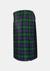 Traditional_Campbell_of_Cawdor_Tartan_kilt_left_image_with_pleated_design_and_adjustable_buckles_for_men