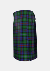 Traditional_Campbell_of_Cawdor_Tartan_kilt_left_image_with_pleated_design_and_adjustable_buckles_for_men