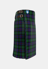 Traditional_Campbell_of_Cawdor_Tartan_kilt_right_image_with_pleated_design_and_adjustable_buckles_for_men