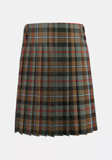 Traditional_Campbell_of_Cawdor_Weathered_Tartan_kilt_back_image_with_pleated_design_and_adjustable_buckles_for_men