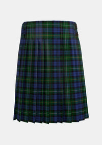 Traditional_Campbell_of_Loudoun_Tartan_kilt_back_image_with_pleated_design_and_adjustable_buckles_for_men