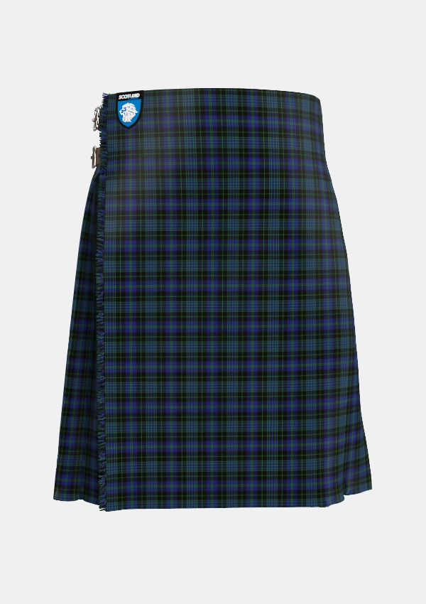 Traditional_Cargill_Tartan_3132_kilt_front_image_with_pleated_design_and_adjustable_buckles_for_men