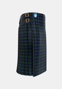 Traditional_Cargill_Tartan_3132_kilt_right_image_with_pleated_design_and_adjustable_buckles_for_men
