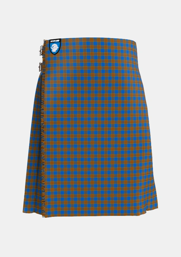 Traditional_Carlisle_Ancient_Tartan_680_kilt_front_image_with_pleated_design_and_adjustable_buckles_for_men