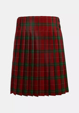 Traditional_Carruthers_Tartan_11700_kilt_back_image_with_pleated_design_and_adjustable_buckles_for_men