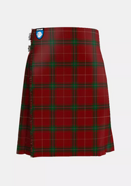 Traditional_Carruthers_Tartan_11700_kilt_front_image_with_pleated_design_and_adjustable_buckles_for_men