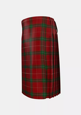 Traditional_Carruthers_Tartan_11700_kilt_left_image_with_pleated_design_and_adjustable_buckles_for_men