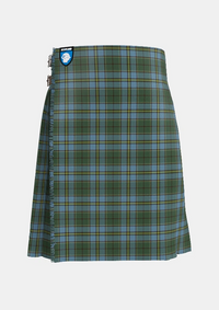 Traditional_Carter_Tartan_kilt_10259_front_image_with_pleated_design_and_adjustable_buckles_for_men