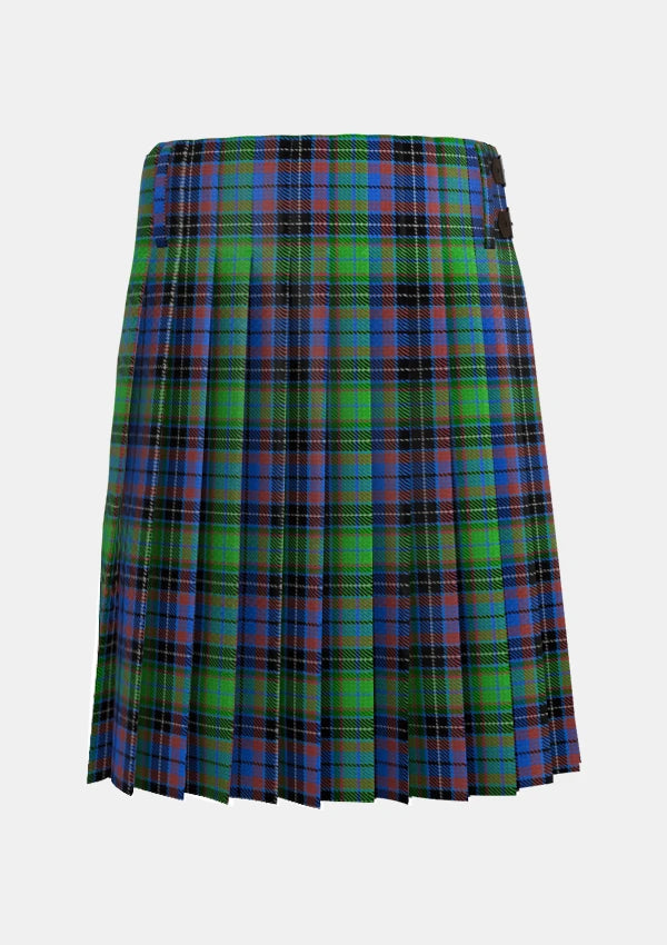 Traditional_Cascade_Summers_Tartan_kilt_back_image_with_pleated_design_and_adjustable_buckles_for_men