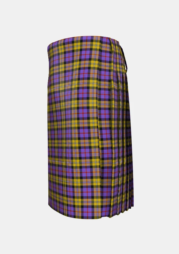 Traditional_Casey_Tartan_kilt_6914_left_image_with_pleated_design_and_adjustable_buckles_for_men