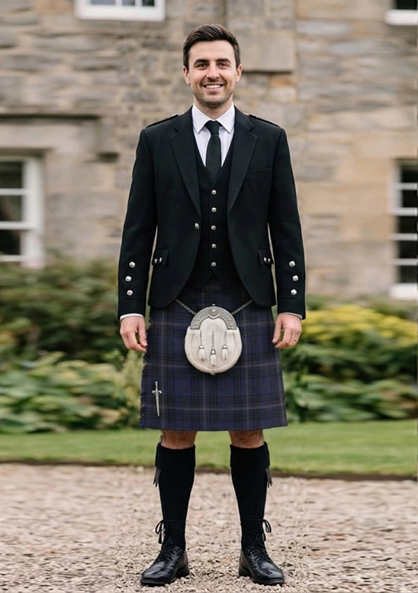 Traditional_Cassidy_tartan_Kilt_and_Argyle_Jacket_Kilt_Outfit_front_image