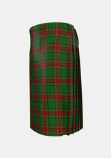 Traditional_Cavan__County_Tartan_kilt_2274_left_image_with_pleated_design_and_adjustable_buckles_for_men