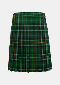 Traditional_Celtic_Tartan_kilt_back_image_with_pleated_design_and_adjustable_buckles_for_men