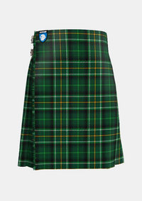 Traditional_Celtic_Tartan_kilt_front_image_with_pleated_design_and_adjustable_buckles_for_men