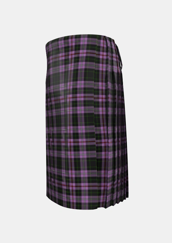 Traditional_Chapman_Personal_Tartan_5924_kilt_left_image_with_pleated_design_and_adjustable_buckles_for_men
