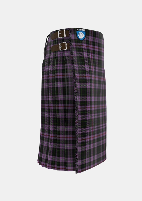 Traditional_Chapman_Tartan_kilt_right_image_with_pleated_design_and_adjustable_buckles_for_men