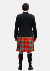 Traditional_Chattan_Ancient_Tartan_Kilt_and_Argyle_Jacket_Kilt_Outfits_back_image
