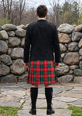 Traditional_Chisholm_Red_tartan_Kilt_and_Argyle_Jacket_Kilt_Outfit_back_image
