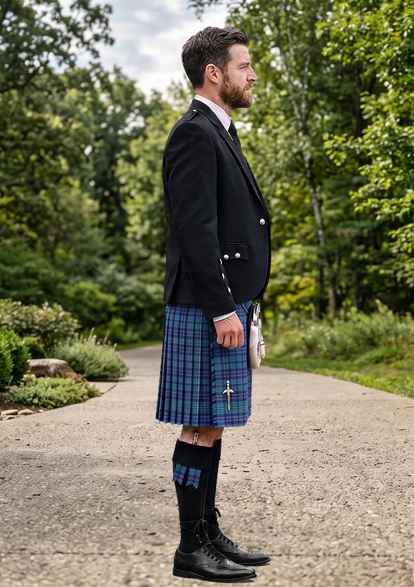 Traditional_Citadel_Military_Academy_Tartan_1572_Kilt_and_Argyle_Jacket_Kilt_Outfit_right_image