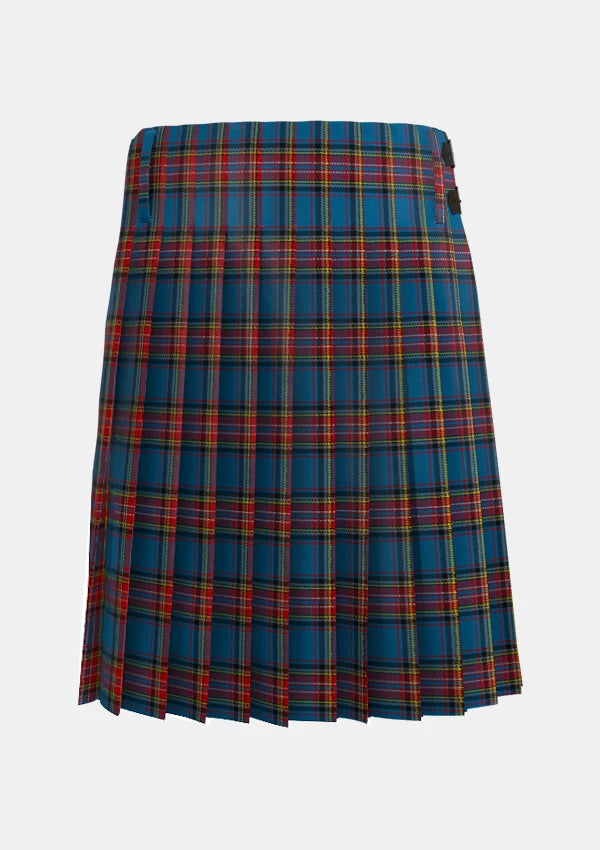 Traditional_City_of_Barrie_Tartan_kilt_back_image_with_pleated_design_and_adjustable_buckles_for_men
