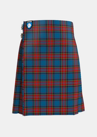 Traditional_City_of_Barrie_Tartan_kilt_front_image_with_pleated_design_and_adjustable_buckles_for_men