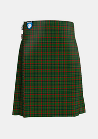 Traditional_Clan_Doyle_Tartan_kilt_front_image_with_pleated_design_and_adjustable_buckles_for_men