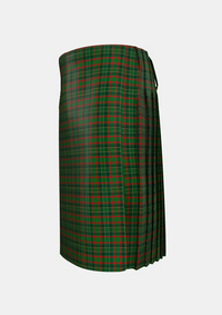 Traditional_Clan_Doyle_Tartan_kilt_left_image_with_pleated_design_and_adjustable_buckles_for_men