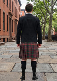 Traditional_Clan_Hall_Tartan_Kilt_and_Argyle_Jacket_Kilt_Outfit_back_image